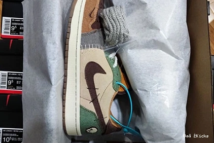 2352 Zion Low Jordan Retro Voodoo Timeless 1 DZ7292- Williamson OG 153  1109